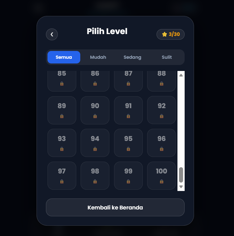 Color Sort Game Menu 3