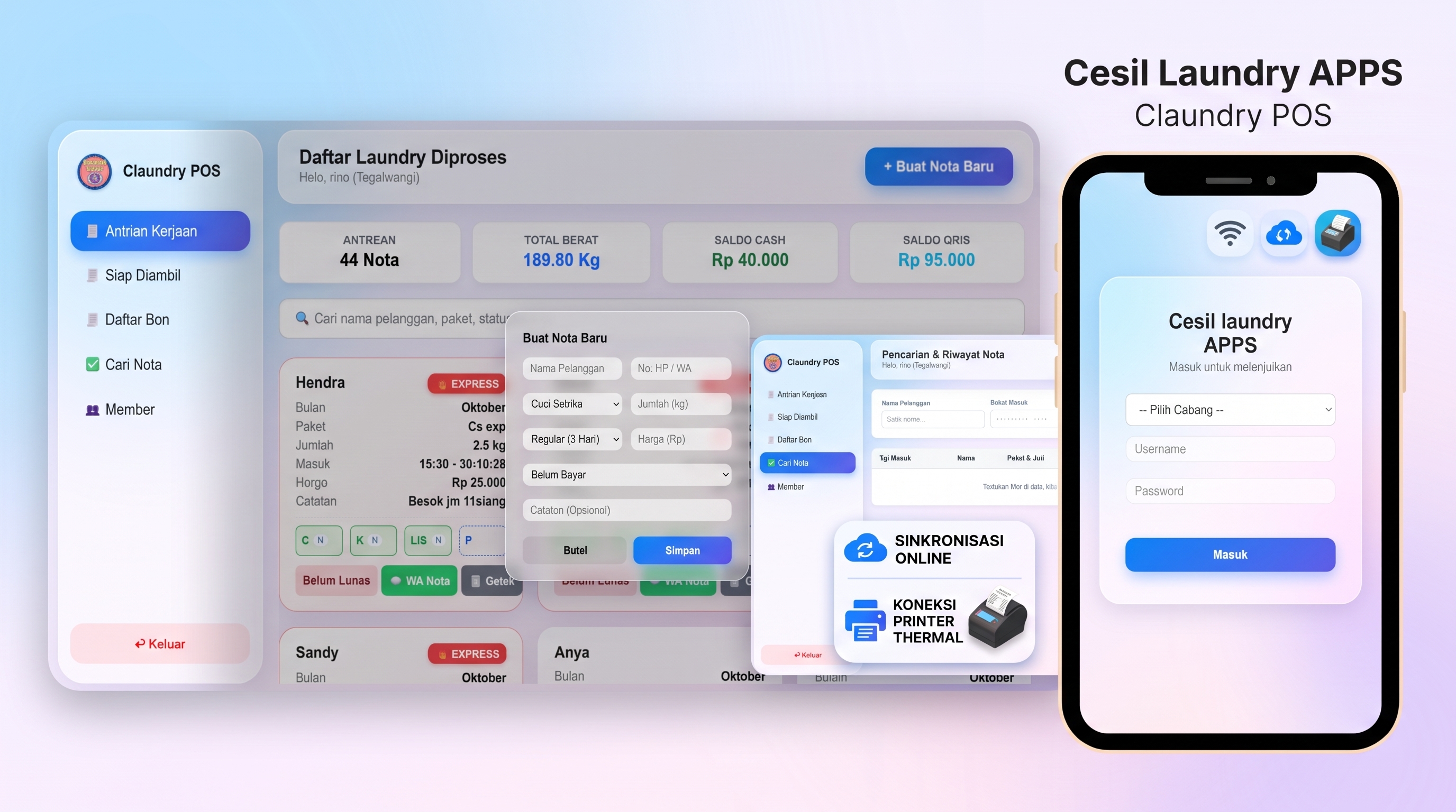 Laundry POS