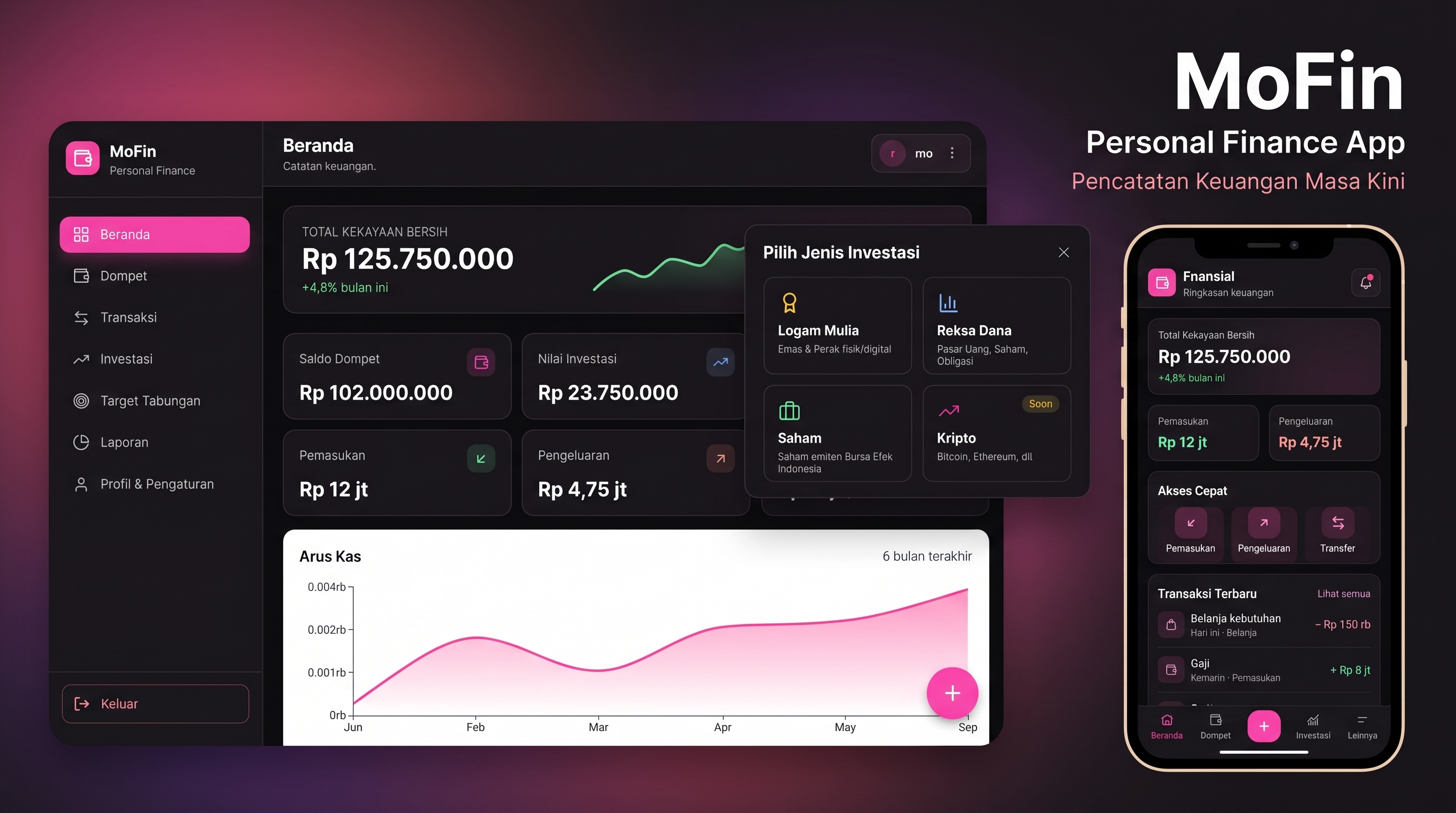 Mofin Financial App